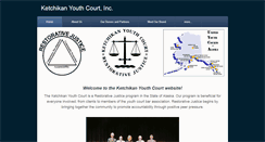 Desktop Screenshot of ketchikanyouthcourt.com